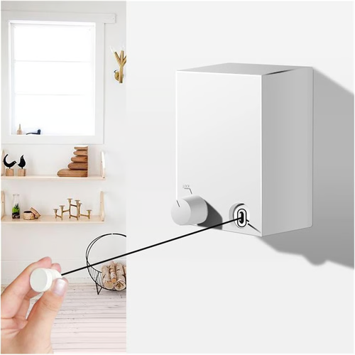 Invisible Retractable Clothesline