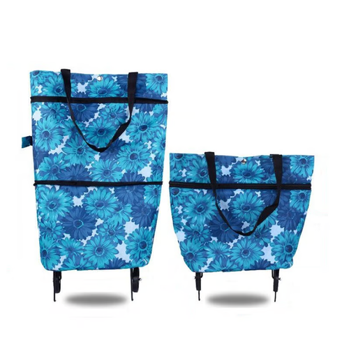 Shopping Bag Folding Green Bag