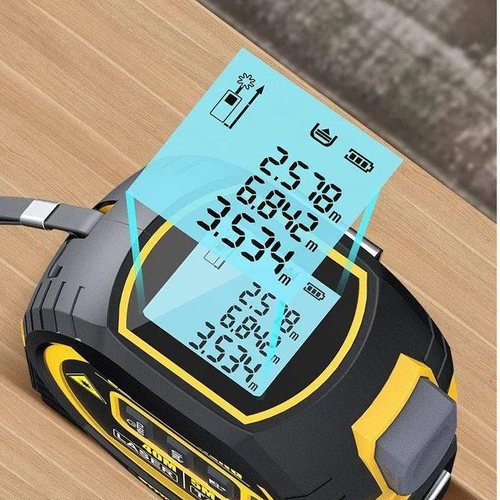 3 in 1 Infrared Laser Tape Measuring Instrument