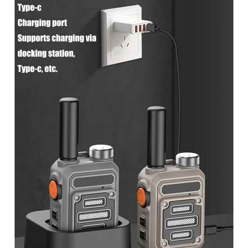 Waterproof and shockproof walkie-talkie