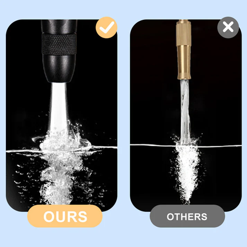 Metal long rod spray nozzle