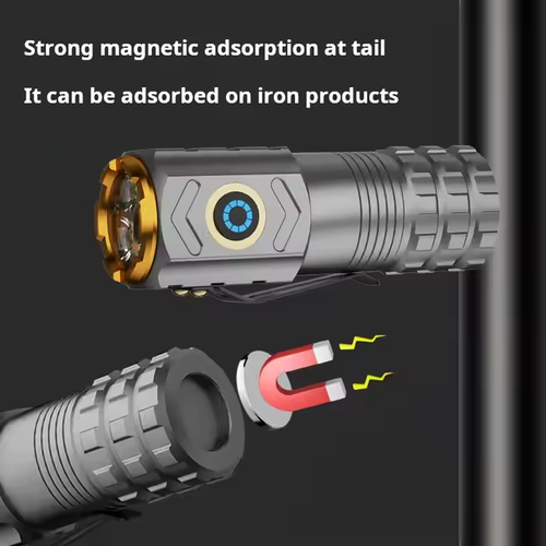 Three-eyed Monster Mini Flash Super Power Flashlight