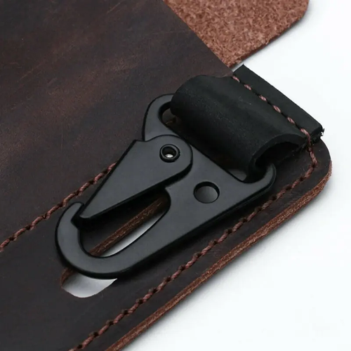 🎁Cowhide Leather Owl Buckle Tacticalr Multifunctional Belt Cove