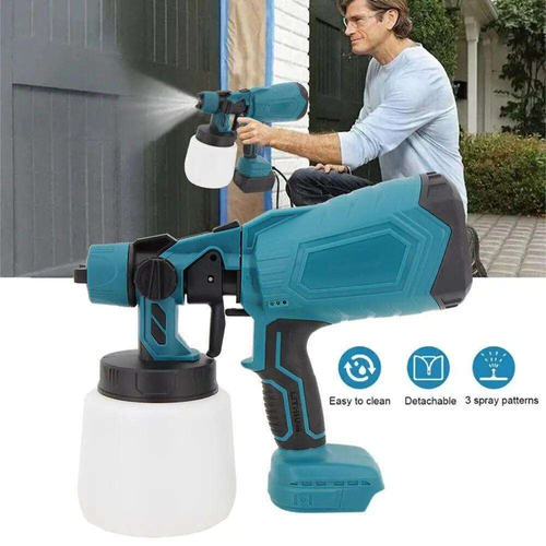 Wireless electronic paint sprayer