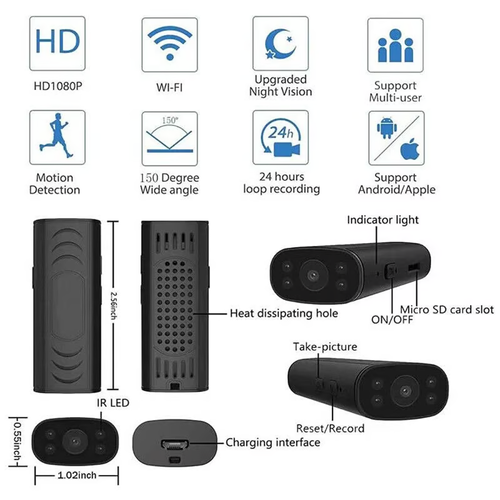 HD Wireless Mini Wifi Security CameraTM