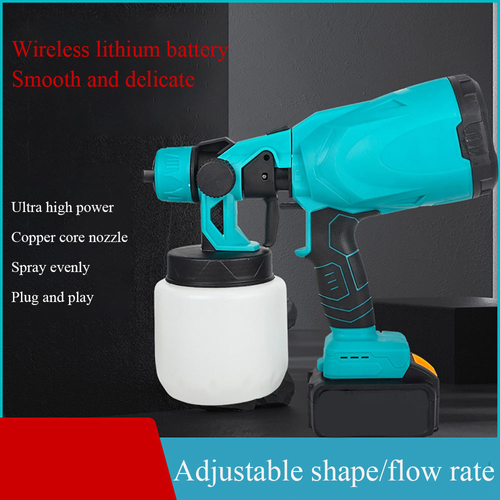 Wireless electronic paint sprayer
