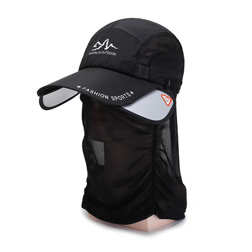 🔥🔥Sun hat with retractable brim for outdoorfishingridingclimbing