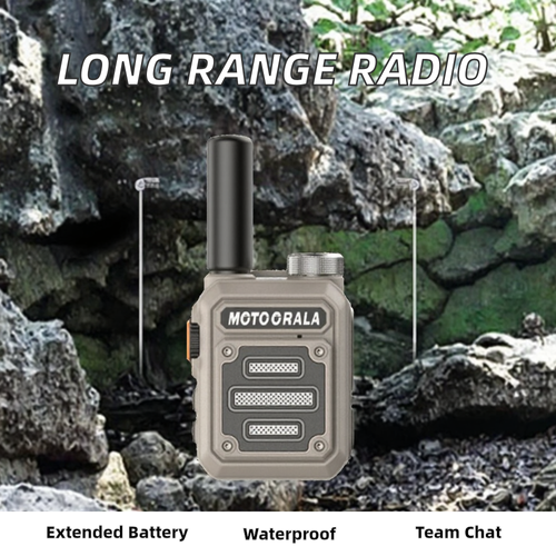Waterproof and shockproof walkie-talkie