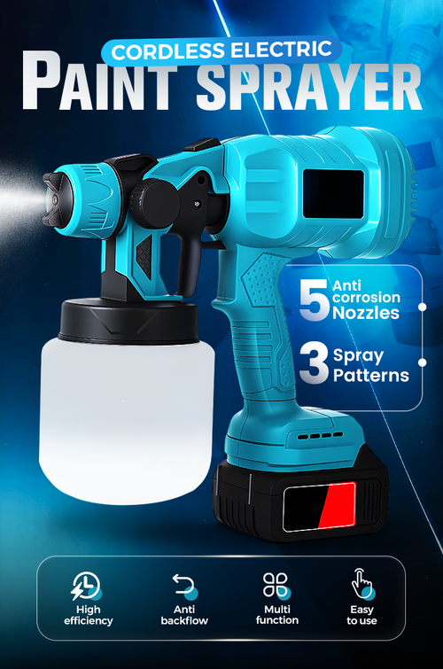 Wireless electronic paint sprayer