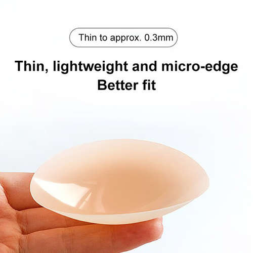 Invisible solid non-adhesive latex patches thin style