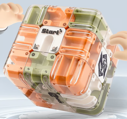 Large Maze 3D Puzzle Cube - Educational Puzzle Toy