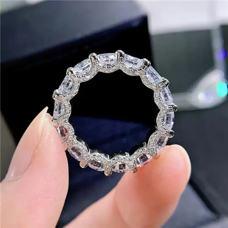 Full Star River Ring, Handmade with 266
