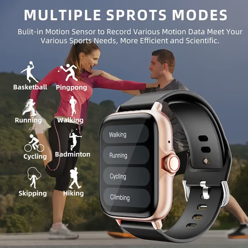 🔥All day Fitness Monitoring Bluetooth fashion smart watch⌚