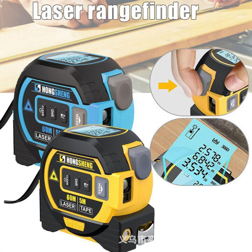 3 in 1 Infrared Laser Tape Measuring Instrument