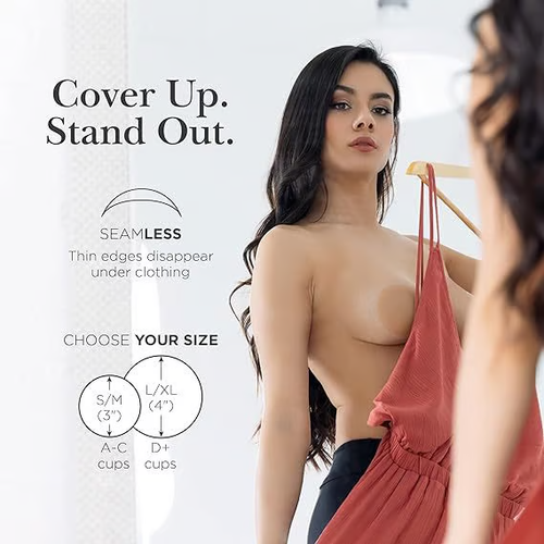 Invisible solid non-adhesive latex patches thin style