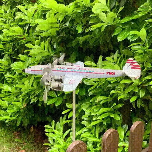 Airplane Wind Spinner Aircraft Pinwheel