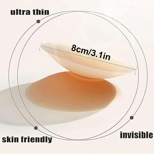 Invisible solid non-adhesive latex patches thin style