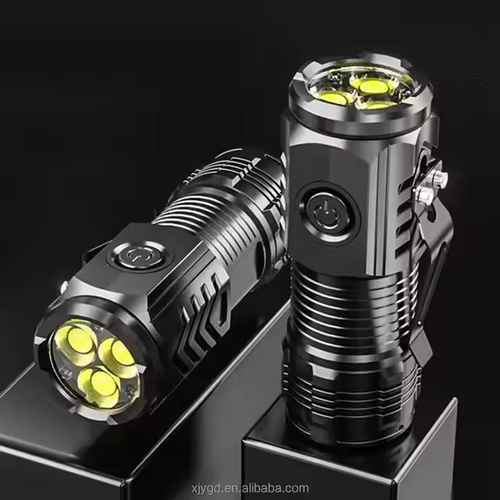 Three-eyed Monster Mini Flash Super Power Flashlight