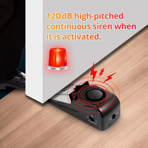 Portable Door Stop Security Alarm