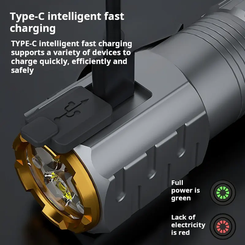 Three-eyed Monster Mini Flash Super Power Flashlight