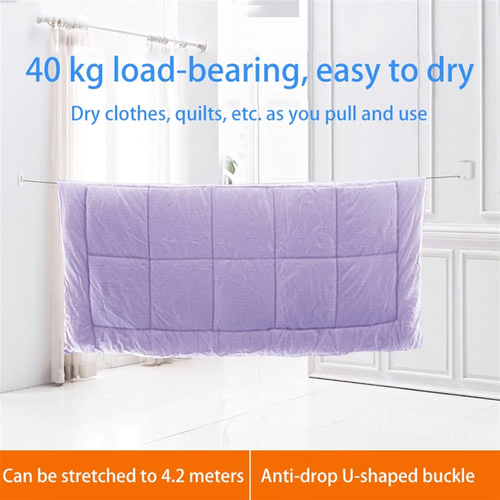 Invisible Retractable Clothesline