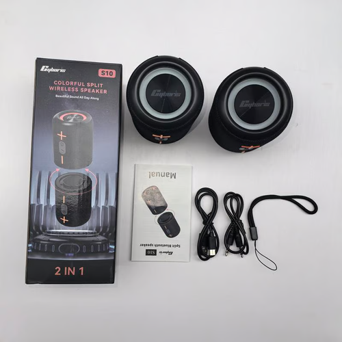 2 in 1 Portable Split Bluetooth speaker Portable subwoofer