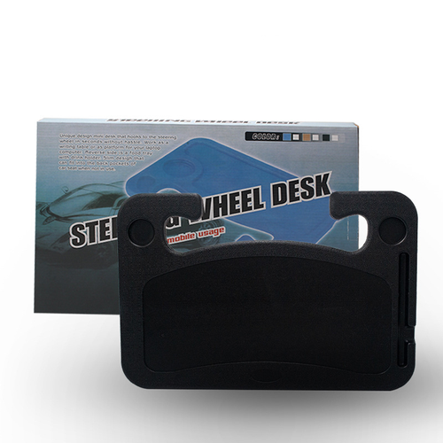 Multifunctional steering wheel dining table