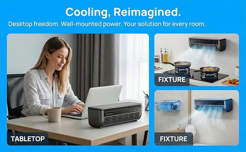 🔥⏰Wireless Charging Air Conditioner❄️