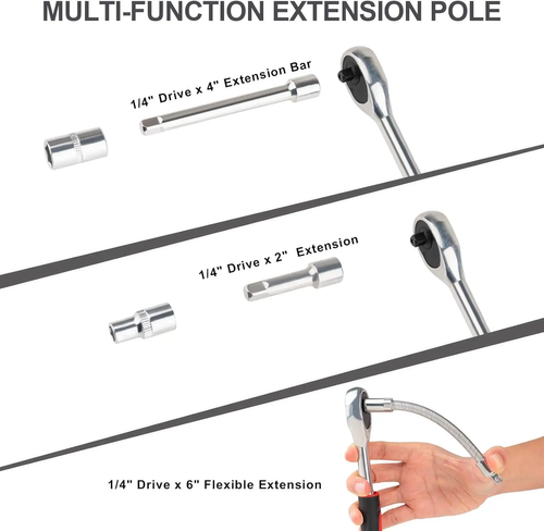 🔧Wireless slim ratchet set