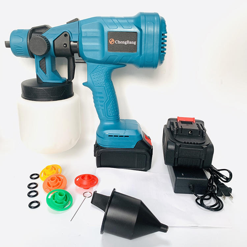Wireless electronic paint sprayer