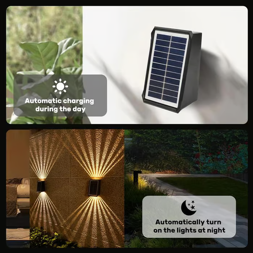 Solar Wall Lights Outdoor Light Waterproof
