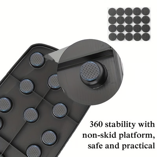 Multifunctional foldable push-up board
