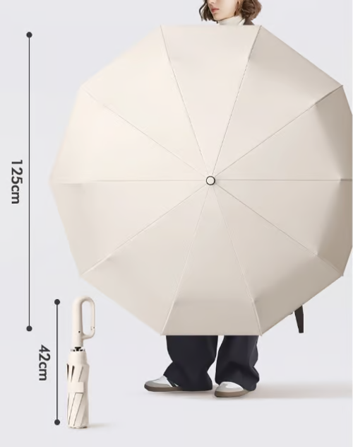 Creative Ring Buckle Windproof Reinforced Umbrella