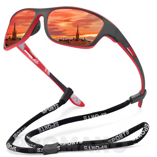 Men's Outdoor Sports Sunglasses with Anti-glare Polarized Lens