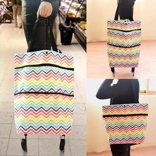 Shopping Bag Folding Green Bag