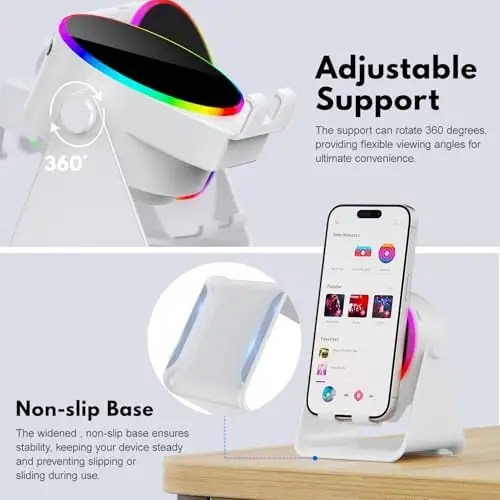 4-in-1 360° Draaibare Bluetooth SpeakerstandaardCash on