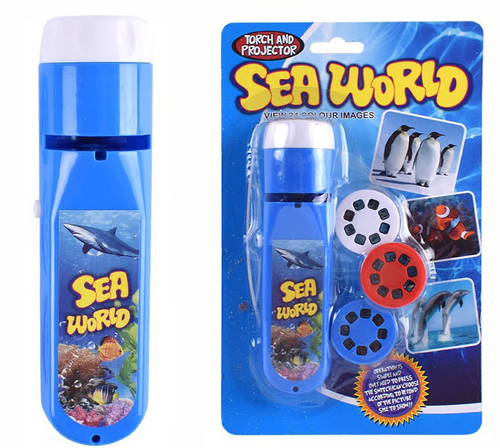 Dinosaur projection flashlight, night light science toy, Christmas gift