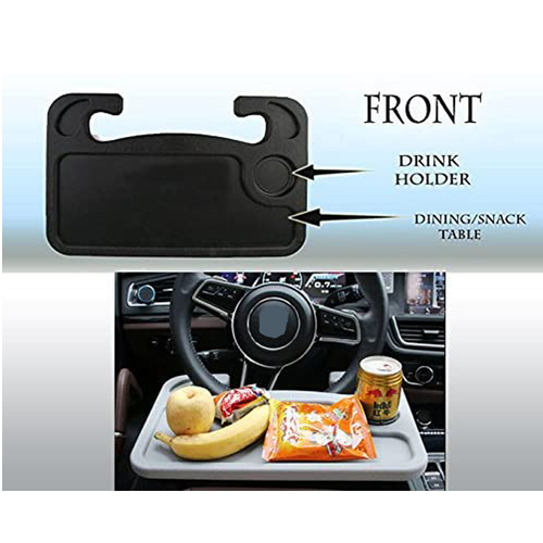 Multifunctional steering wheel dining table
