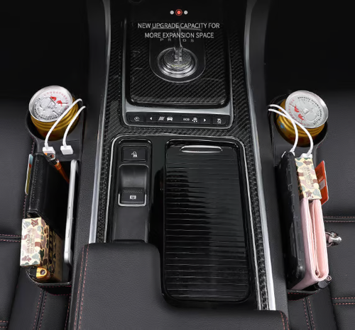 🎉Leather Multifunctional Car Seat Organizer