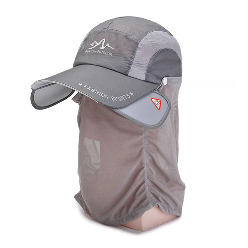 🔥🔥Sun hat with retractable brim for outdoorfishingridingclimbing