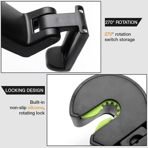 2 in 1 Car Headrest Hidden Hook