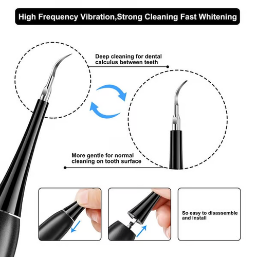 Electric Ultrasonic tooth cleaner