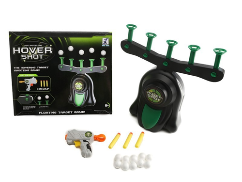 Glow-in-the-Dark Shooting Target Practice Kids Shooting Toy Gun Set