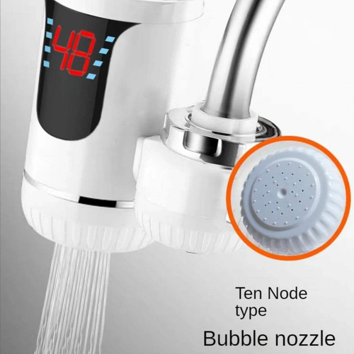 No installation required for hot water faucets