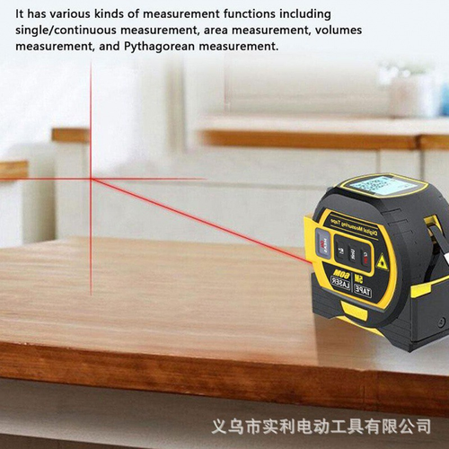 3 in 1 Infrared Laser Tape Measuring Instrument