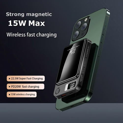 Portable Magnetic Wireless Power Bank