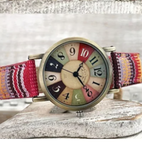 Boho hippie steampunk watch 💯🔥