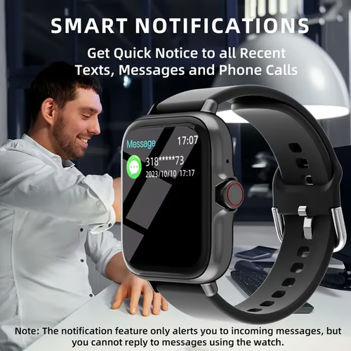 🔥All day Fitness Monitoring Bluetooth fashion smart watch⌚