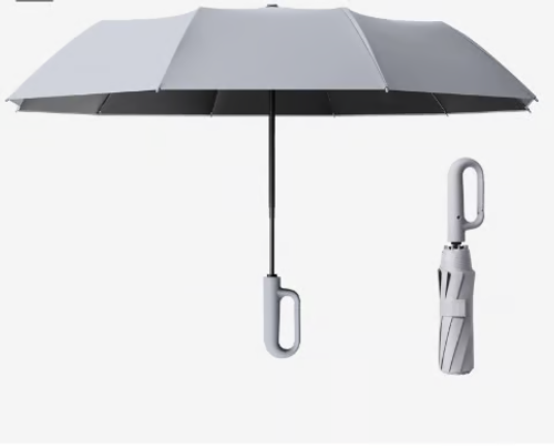 Creative Ring Buckle Windproof Reinforced Umbrella