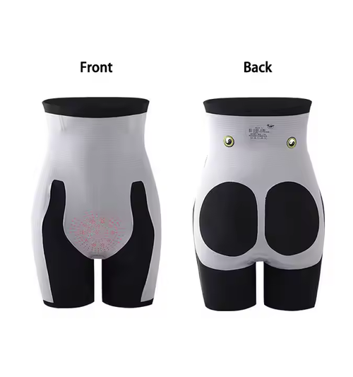 5D magic floating pants nylon high quality high waist hip lifting abdomen pants waist shaping seamless three-point leggings